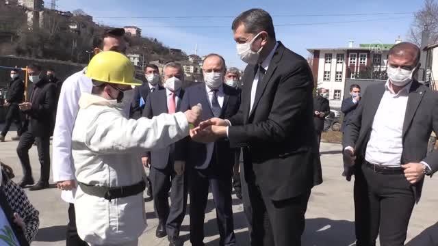 ZONGULDAK - Milli Eğitim Bakanı Selçuk, çeşitli ziyaretlerde bulundu