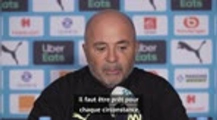 29e j. - Sampaoli : “Il faut jouer plutôt qu’attendre”