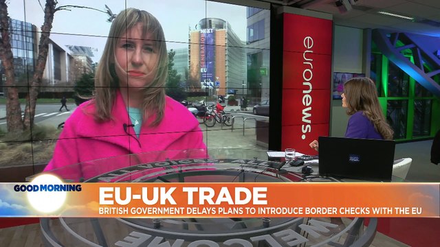 UK sees record fall in trade with EU after end of Brexit transition period