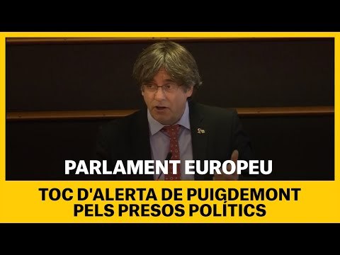 TOC D'ALERTA DE PUIGDEMONT PELS PRESOS POLÍTICS: Els drets humans pateixen més perills avui