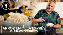 ARROZ EN OLLA EXPRÉS el truco para hacer guarnición al instante