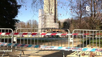 Reportage - Des travaux d'urgence à la tour Perret