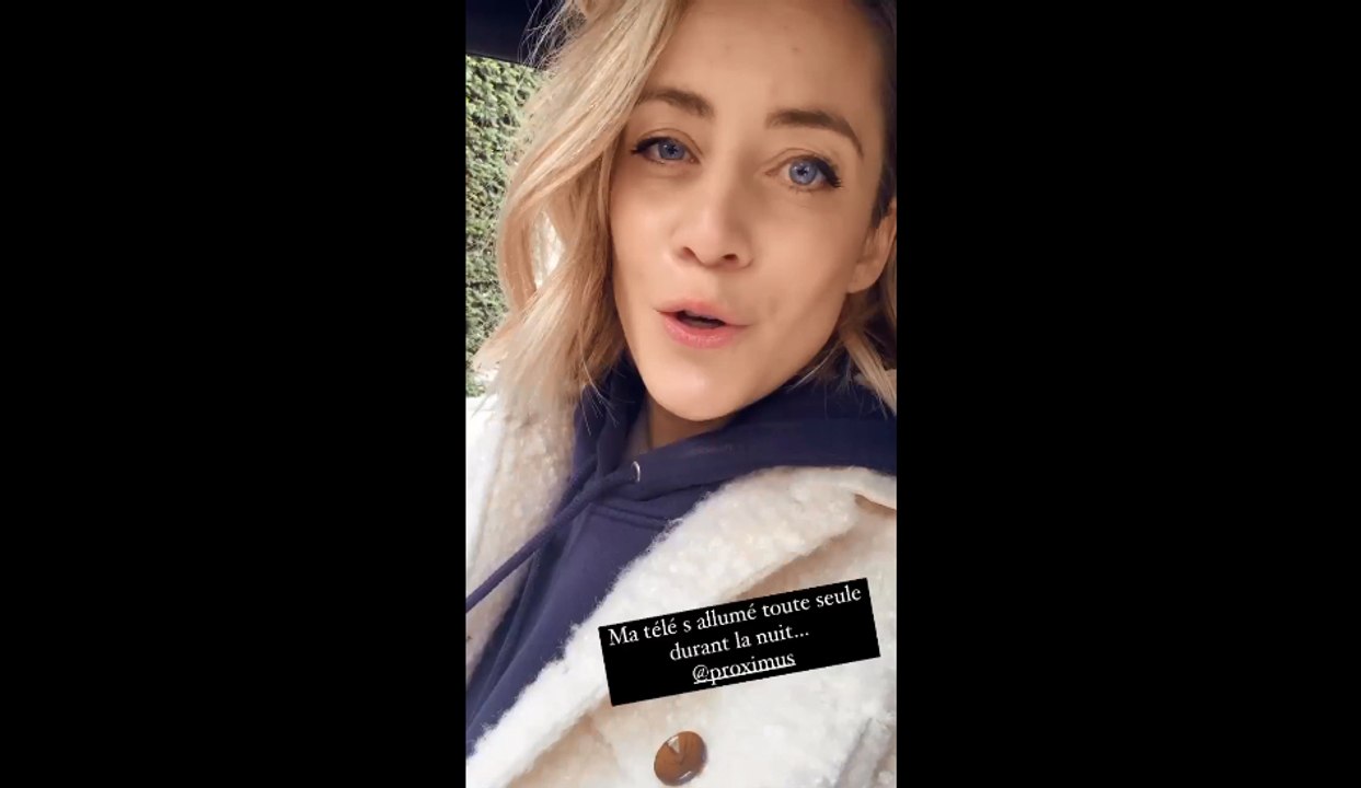 Emilie Dupuis : "Ma télé s'allume toute seule"