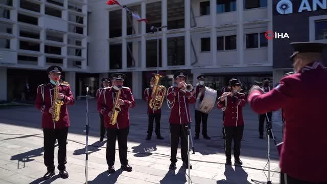 Antalya İstiklal Marşı için tek nefes oldu