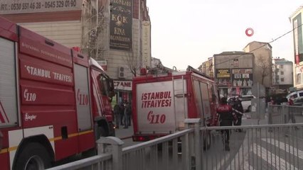 Bağcılar'da mobilya mağazası ve tekstil atölyesinin bulunduğu binada patlama: 4 yaralı