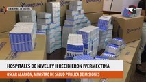 Hospitales de nivel I y II recibieron ivermectina