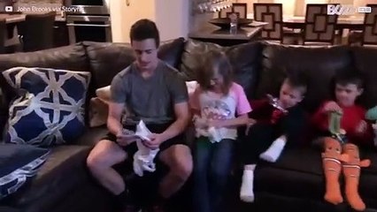 Crianças recebem presentes não desejados