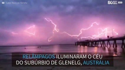 Incrível tempestade captada na Austrália