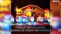 Casa pronta para o Natal... mas só com Minions