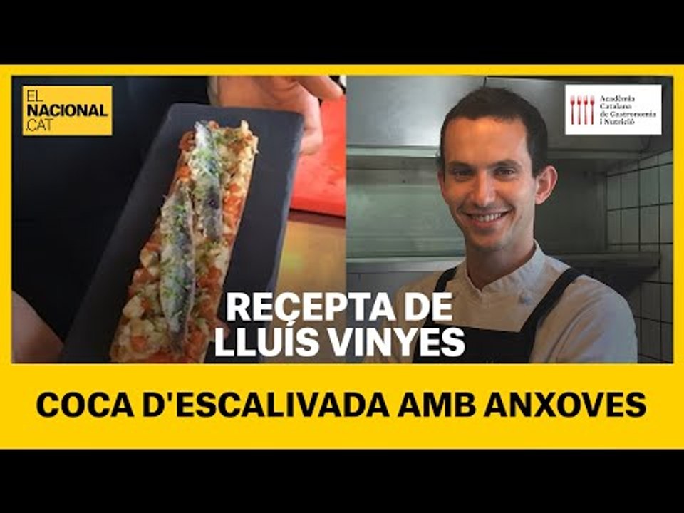RECEPTA EN TEMPS DE CONFINAMENT: Coca d'escalivada amb anxoves