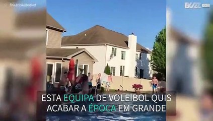 Jovens fazem cesto mais complexo de sempre