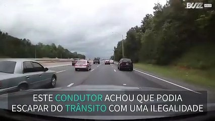 Polícia apanha condutor que tenta escapar ao trânsito