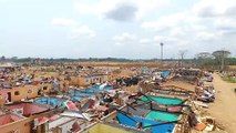 Scenes of destruction in Equatorial Guinea after deadly blasts