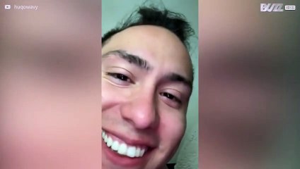 Cão senta-se à janela como um humano!