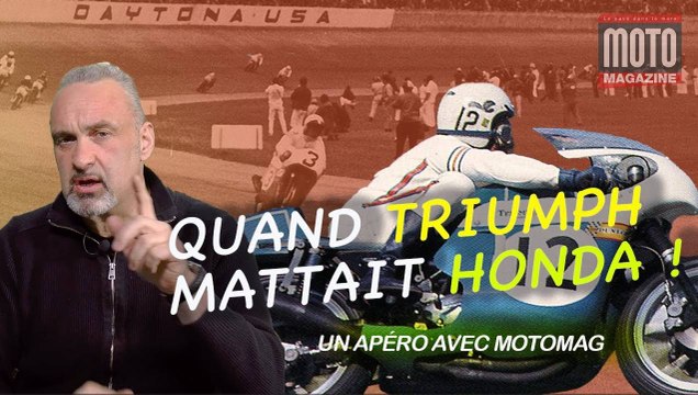 Quand Triumph mattait Honda ! Un Apéro avec Moto Magazine