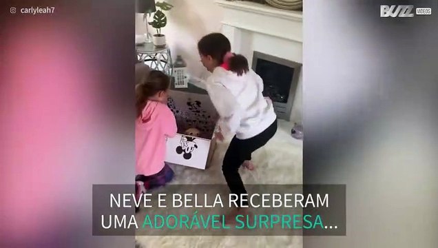 Meninas recebem prenda dos seus sonhos!
