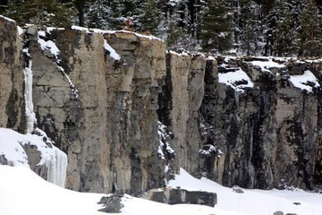 Bolu'da volkanik göl kaynaklı milyonlarca yıl öncesine ait bazalt sütunları bulundu