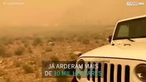 Incêndio queima mais de 10 mil hectares no Utah