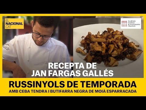 Joves cuiners per a l’estiu del 2020 (4): Russinyols de temporada amb Jan Farga Gallés