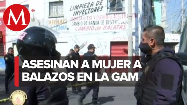Mujer muere a balazos en la alcaldía Gustavo A. Madero