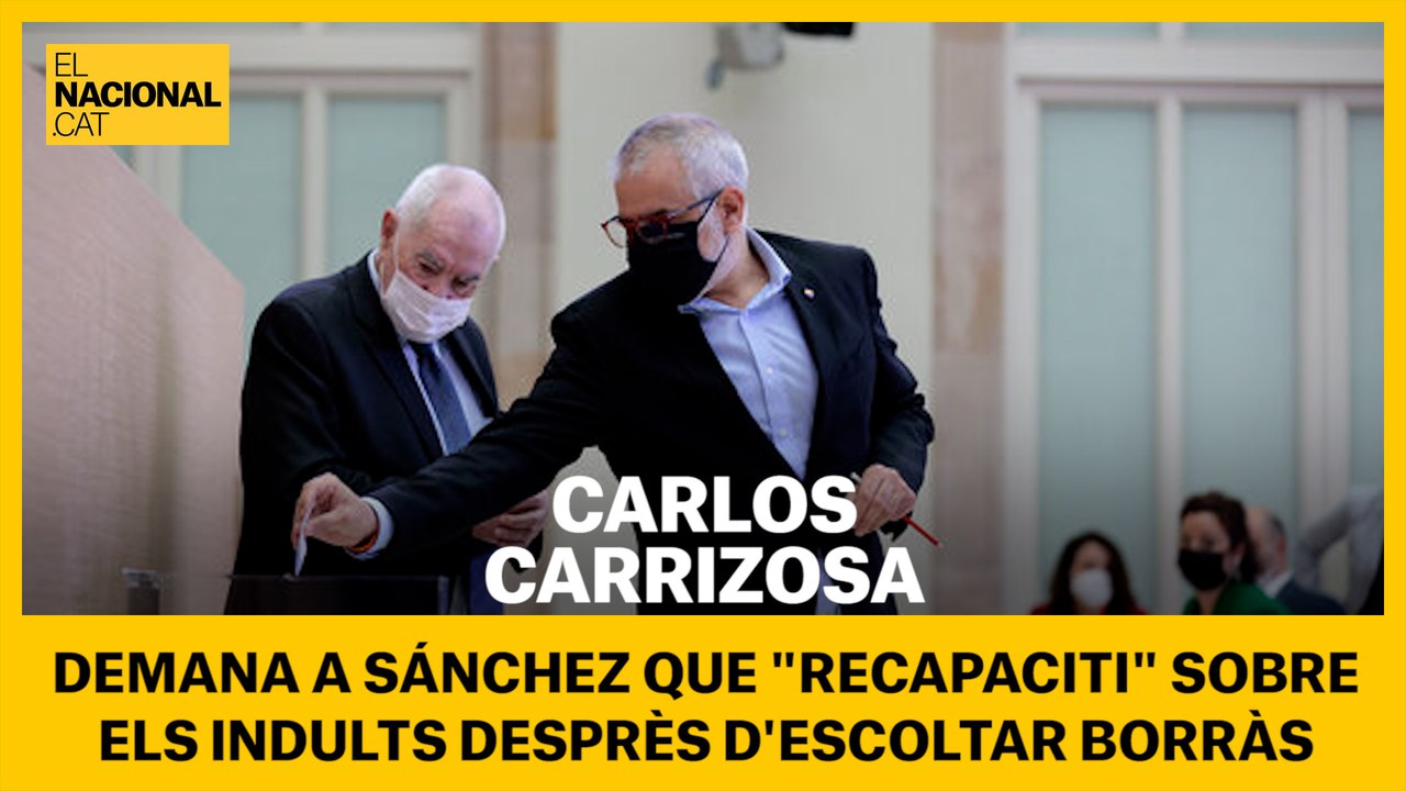 Carlos Carrizosa demana a Sánchez que "recapaciti" sobre els indults després d'escoltar Borràs
