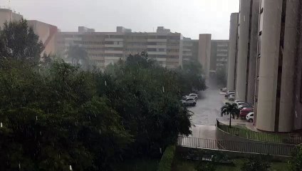 Chuva na Asa Norte
