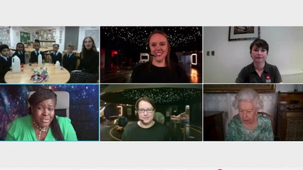 Queen makes first appearance since Oprah interview