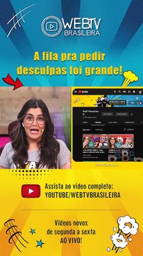 BBB21: A FILA PRA PEDIR DESCULPAS FOI GRANDE!