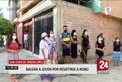 SJM: vecinos de Ricardo Palma atemorizados por constantes actos delictivos