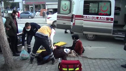 KARABÜK Otomobilin yaya geçidinde çarptığı 2 kadın yaralandı