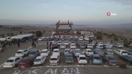 Kırıkkale'de açık alandaki 'Arabalı Sinema' etkinliğine yoğun ilgi