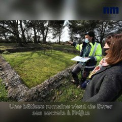 Construite il y a environ 2.000 ans, cette bâtisse romaine dévoile ses mystères à Fréjus