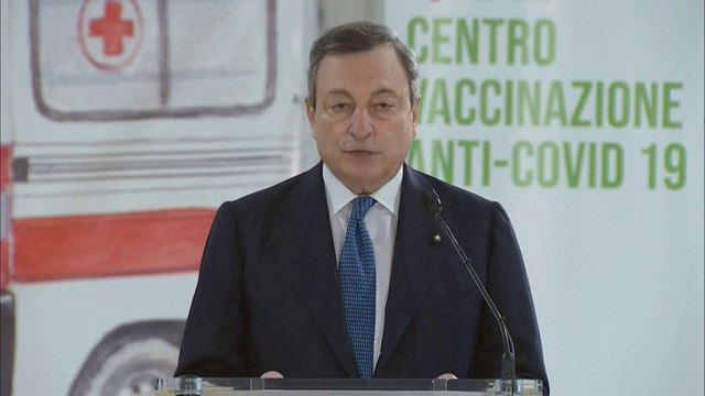 Italie: plus d'un an après le début de la pandémie, Mario Draghi déplore une nouvelle vague