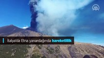 İtalya'da Etna yanardağında hareketlilik