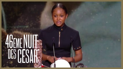 Le César du Meilleur espoir féminin est décerné à Fathia Youssouf pour le film "Mignonnes"