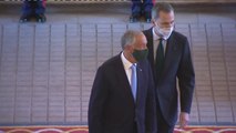 Encuentro del Rey con el presidente de la República de Portugal