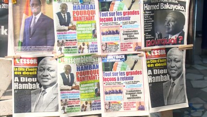 Hommage à Hamed Bakayoko : Le milieu de la presse se souvient de l'homme d'action et le pionnier