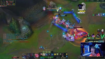 Ninja's Greatest Comeback In League of Legends....
