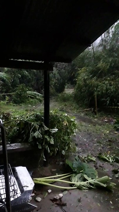 Flood during storm 11.11.2020