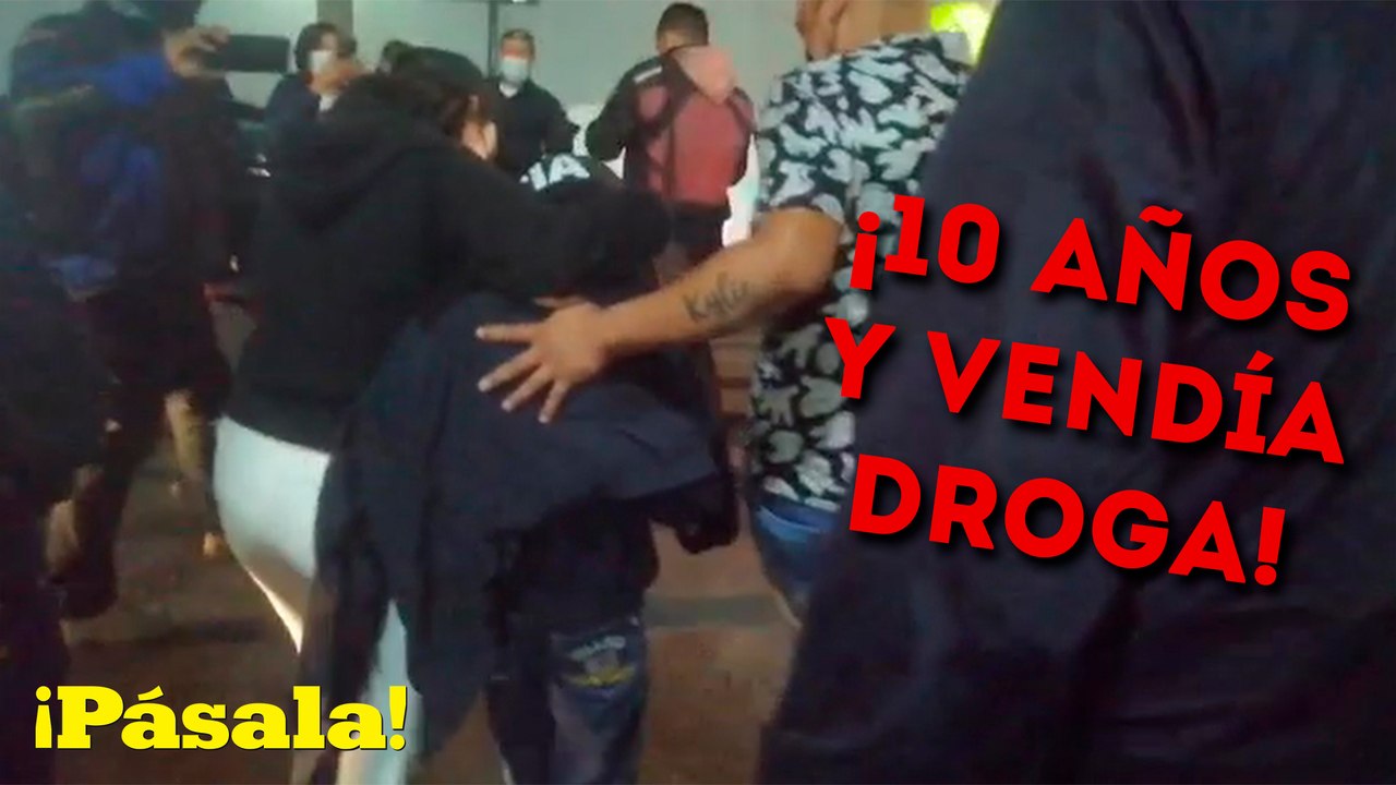 ¡SECUESTRAN Y OBLIGAN A NIÑITO A VENDER MOTA!