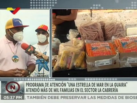 Más de mil familias atendidas con jornada de Atención Integral Una estrella de Mar en La Guaira