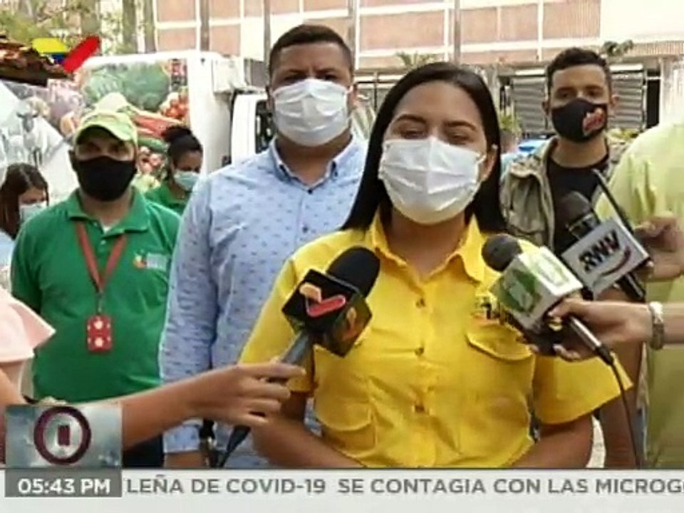 Distribuyen 22 toneladas de alimentos a trabajadores del  Ministerio del Poder Popular para la Agricultura Urbana en Bellas Artes