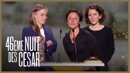 Beaucoup d'émotion pour le César 2021 du meilleur son remis au film "Adolescentes"