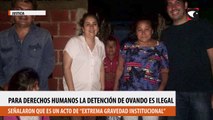 Derechos Humanos de Misiones aseveró que la detención de María Ovando “es ilegal”