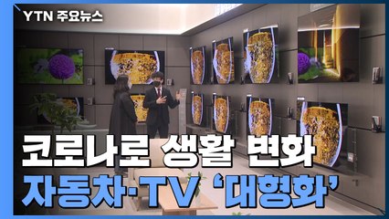 "나만의 공간이 중요해"...자동차도 TV도 클수록 인기 / YTN