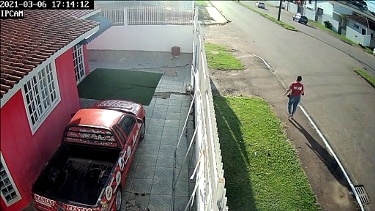 Crashing Motorcyclist Front Flips and Lands on Feet