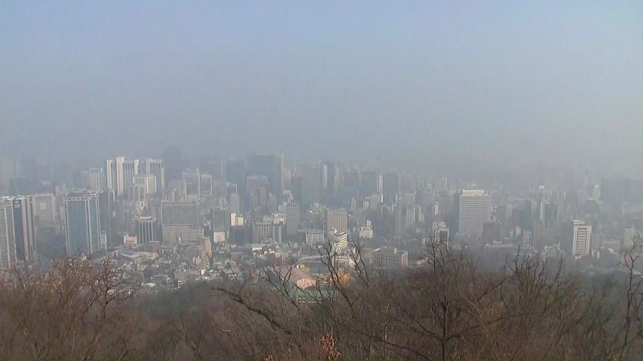 [날씨] 주말, 포근하지만 오후부터 다시 미세먼지 '나쁨' / YTN