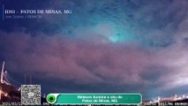 Meteoro ilumina o céu de Patos de Minas, MG