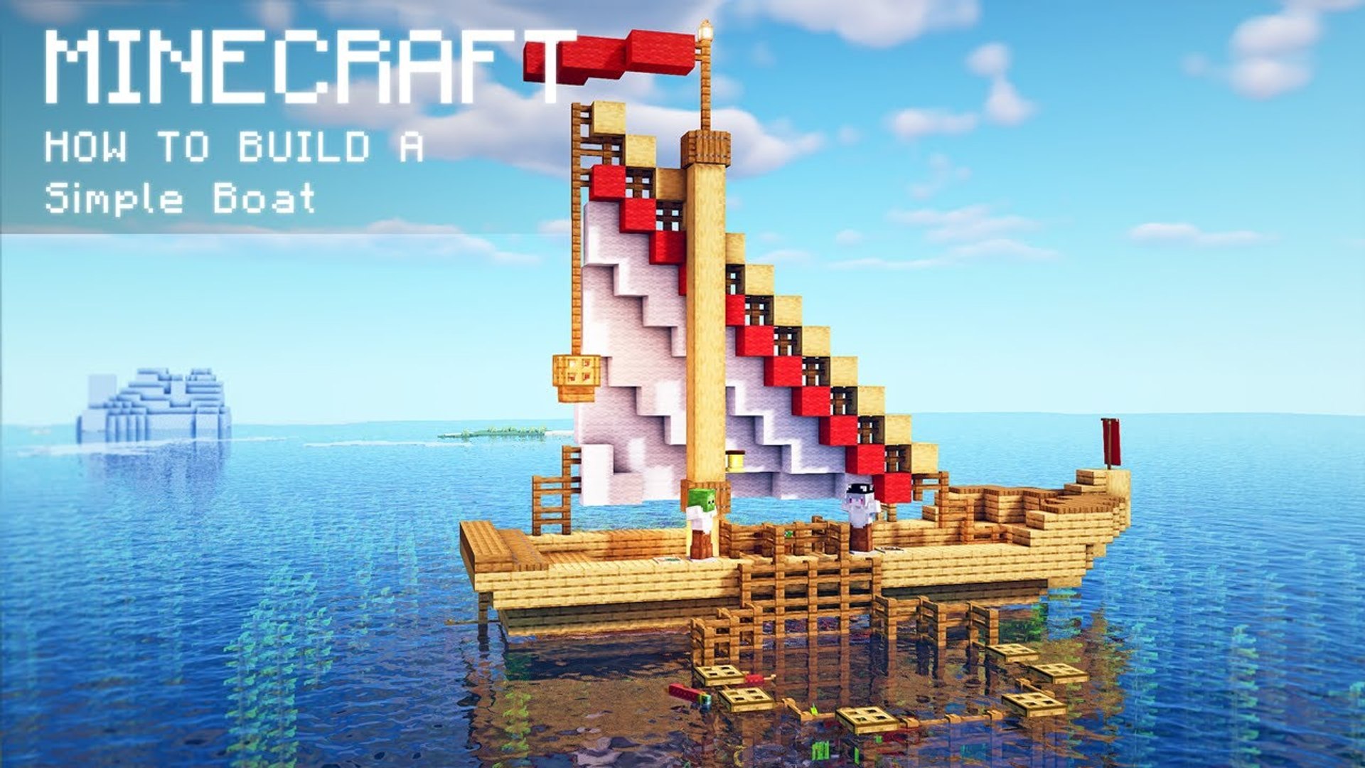 How To Make A Small Wooden Boat In Minecraft