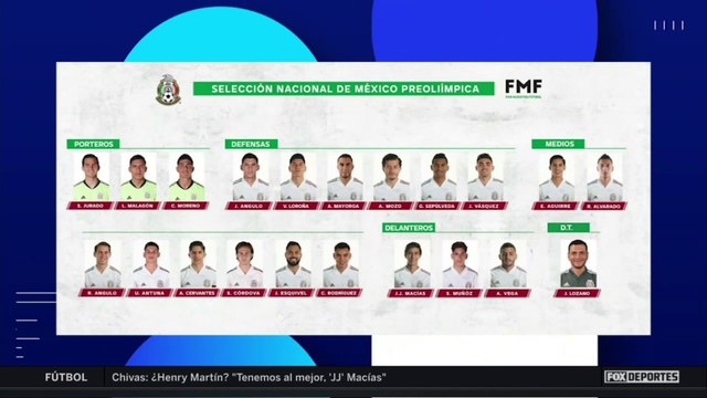 Chivas, base del Preolímpico de futbol: FOX Sports Radio